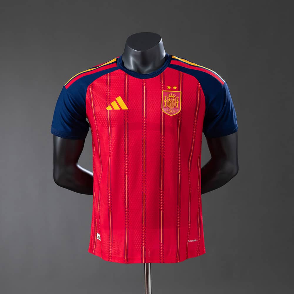 Camisola Espanha 2026 Principal Edição Campeão 2 Estrelas Versão Jogador