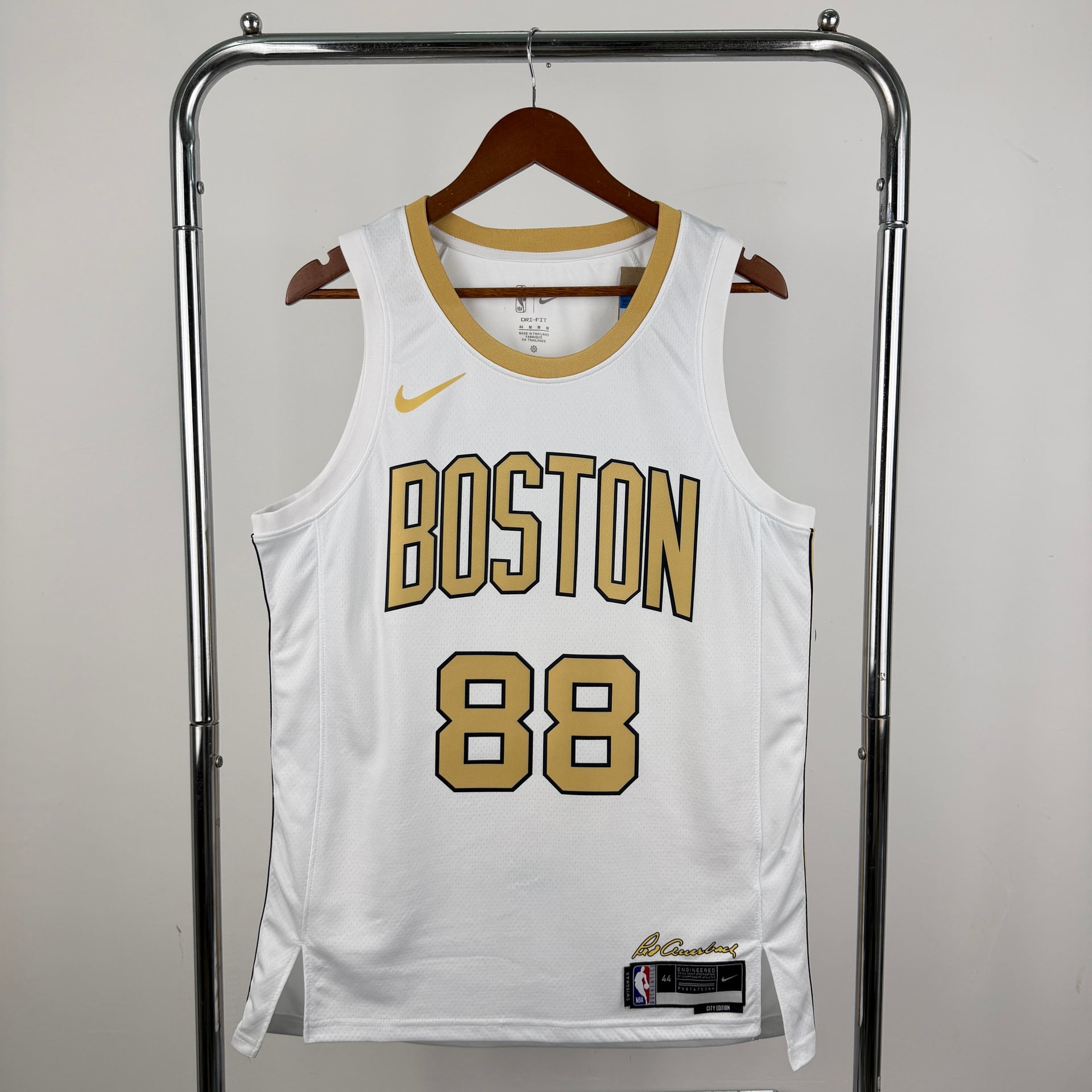 Camisola NBA Boston Celtics City Edition 2025/26 - Neemias Queta #88 - Vista 2