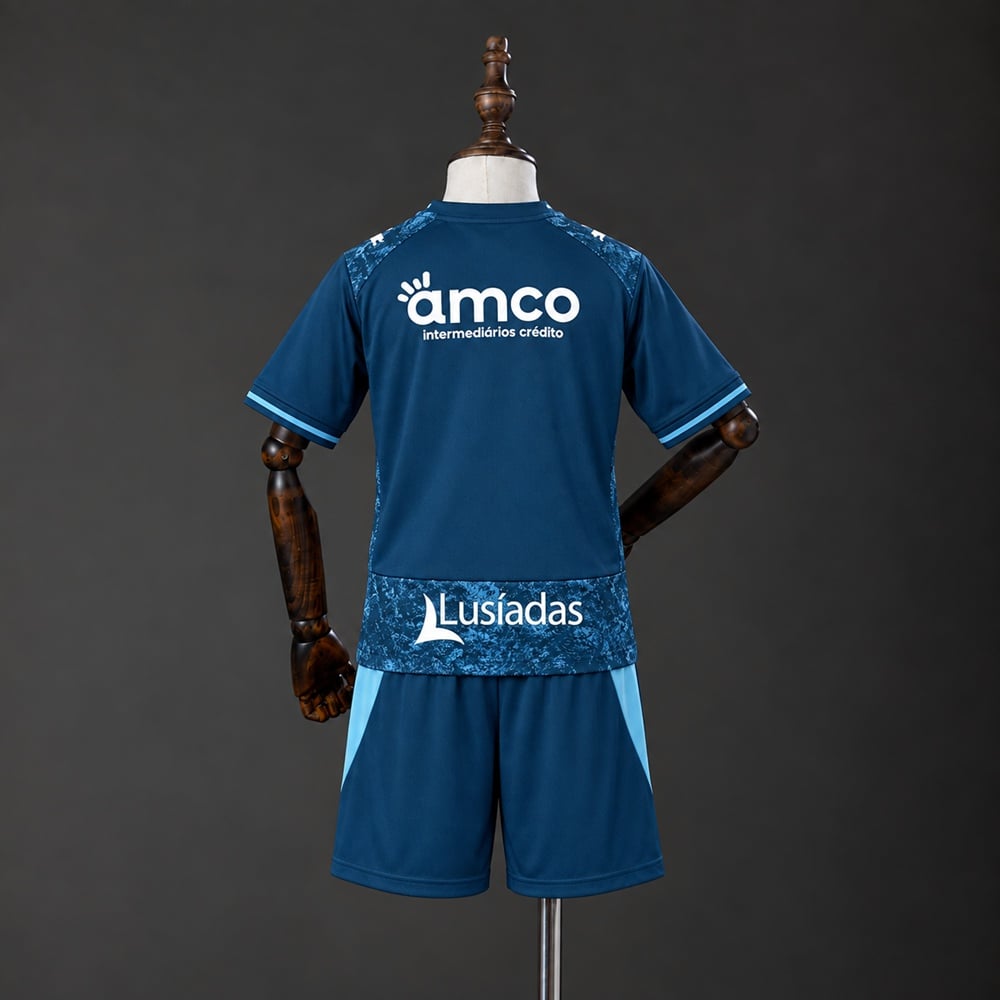 Kit Criança SC Braga 2026/2027 Alternativa - Vista 2