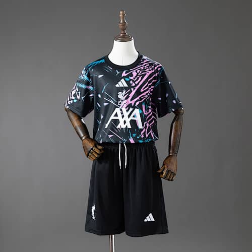 Camisola Pré-Jogo Liverpool 2025/2026 Criança