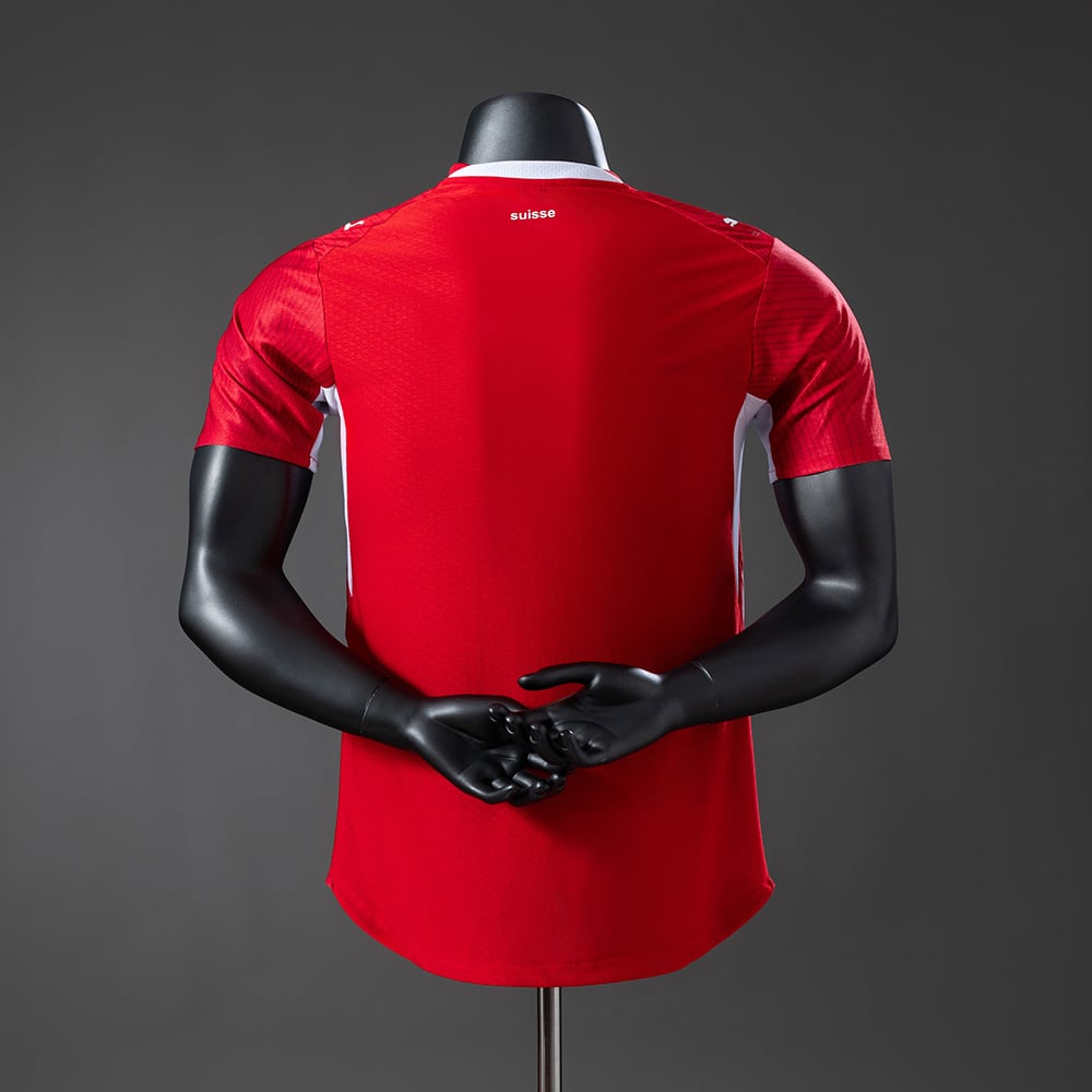 Camisola Principal Suíça Versão Jogador 2026 - Vista 2