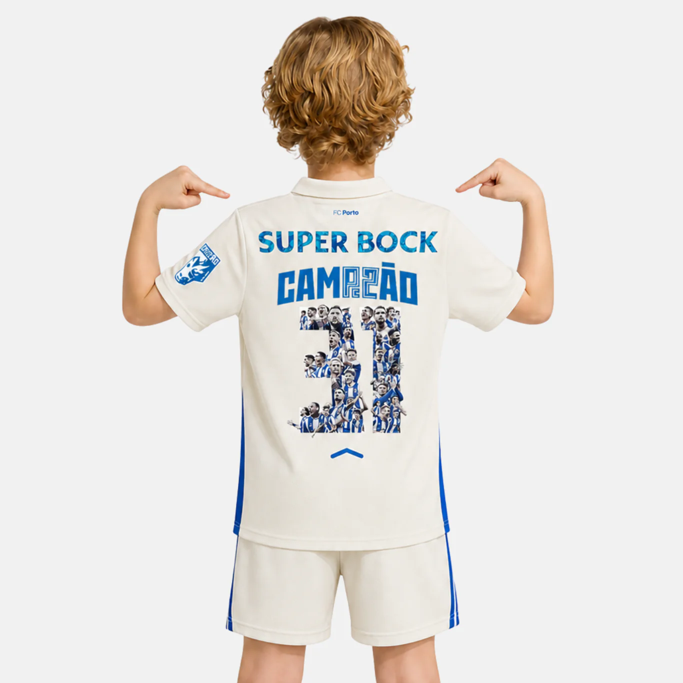 Kit Criança FC Porto Terceiro Campeão 31 2025/26