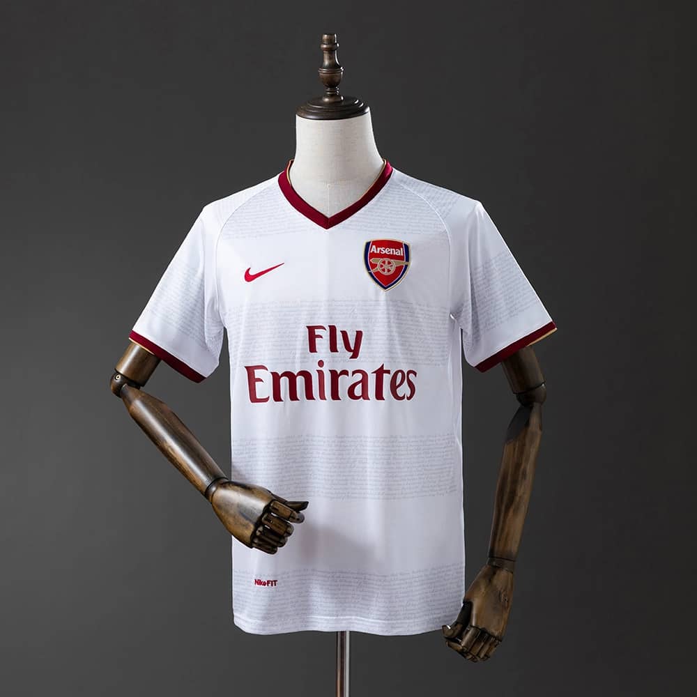 Camisola Arsenal 2007/08 Alternativa Retro