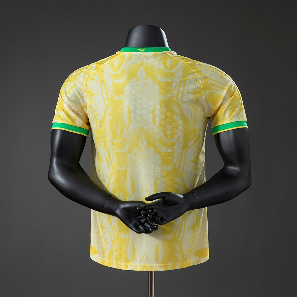 Camisola Edição Especial Mundial Brasil Amarelo Versão Jogador 2026 - Vista 2