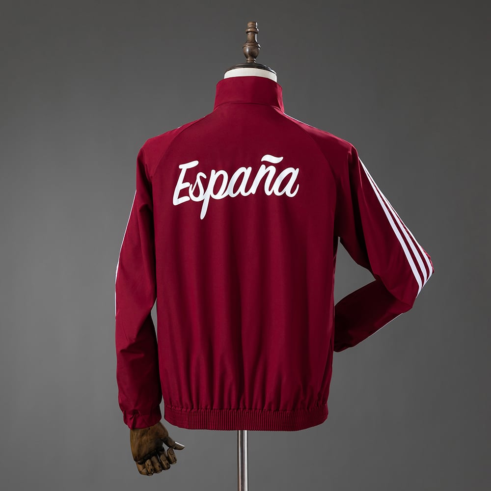 Casaco Windbreaker Espanha Vermelho 2026 - Vista 2
