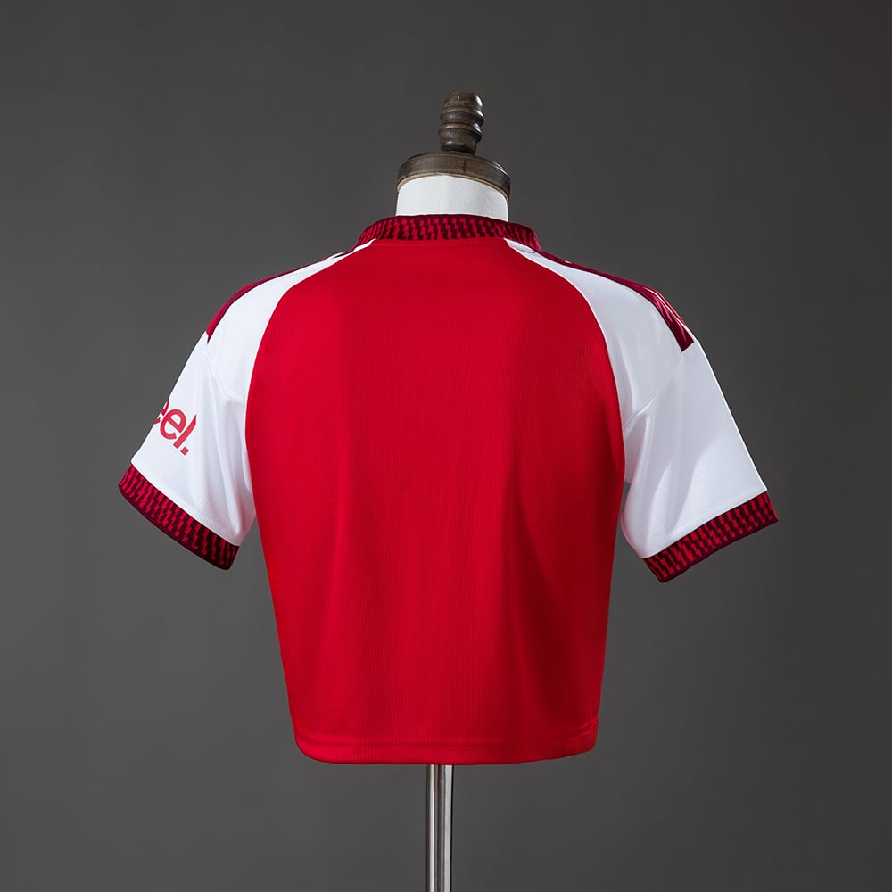 Camisola Arsenal 2026/2027 Principal Match Feminina Crop - Vista 2