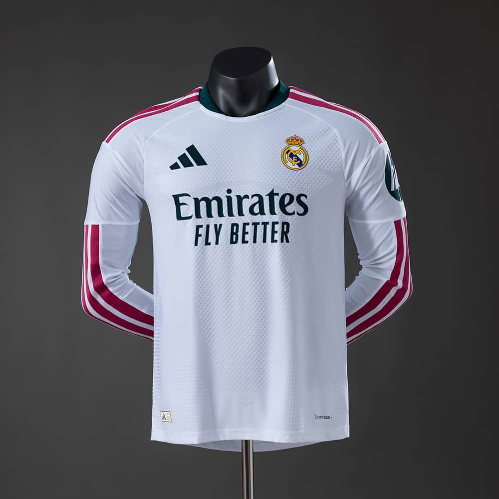 Camisola Real Madrid 2026/2027 Principal Versão Jogador Manga Comprida
