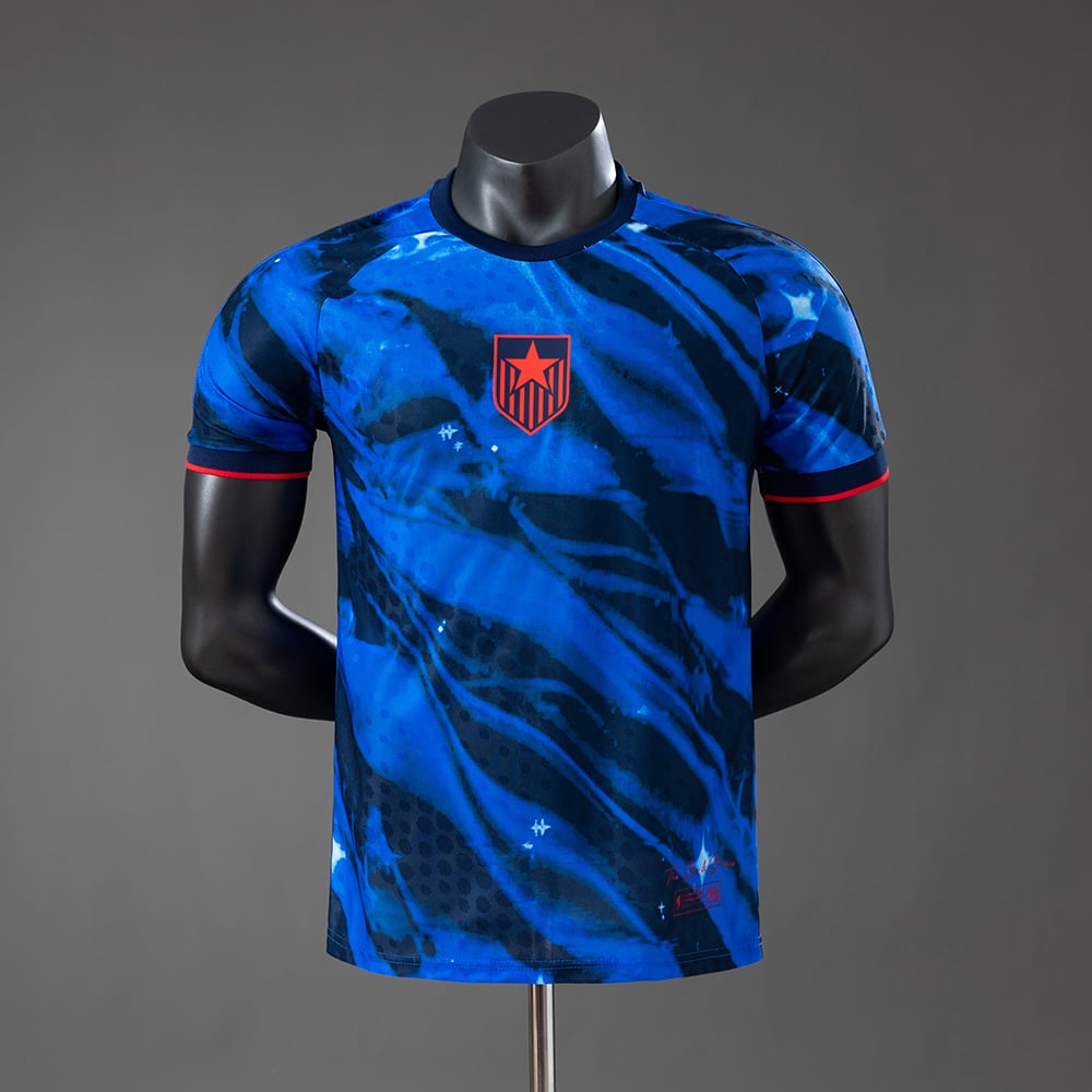 Camisola Edição Especial Mundial USA Azul Versão Jogador 2026 - Vista 1