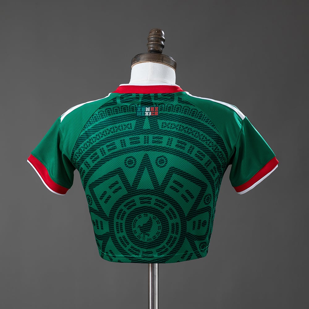 Camisola Principal México Crop Top Feminina 2026 - Vista 2