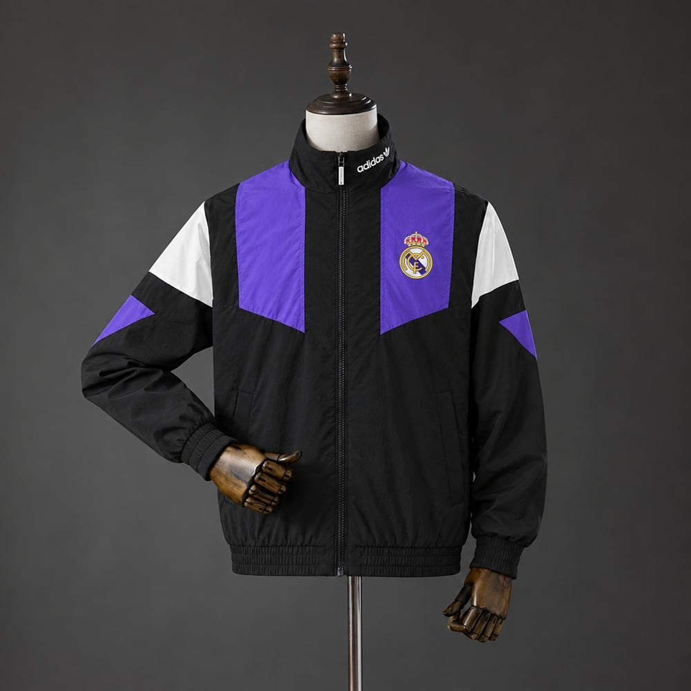 Casaco Real Madrid 26/27 Track Jacket Preto - Vista 1