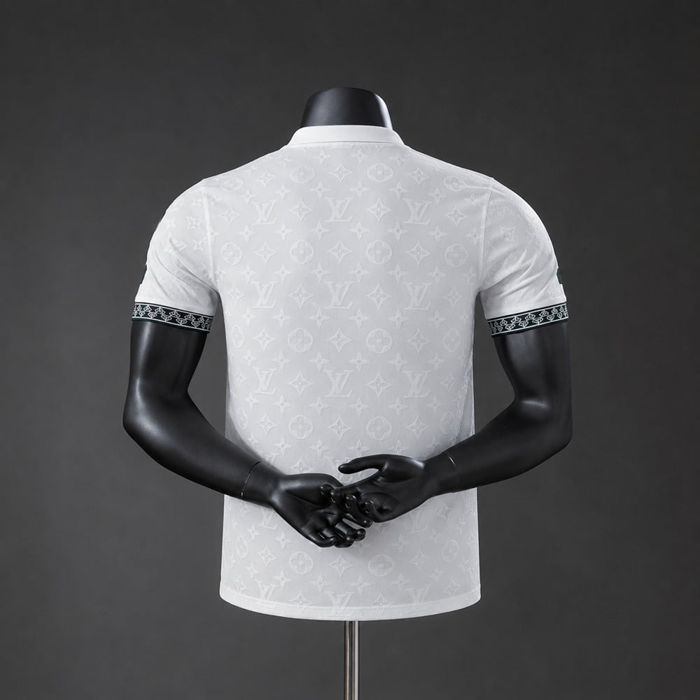 Camisola Real Madrid x Louis Vuitton 2026/2027 Colaboração Versão Jogador - Vista 2