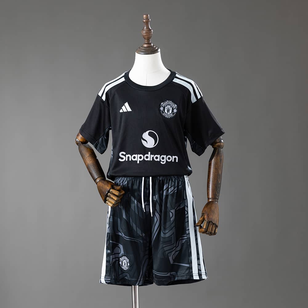 Equipamento Criança Manchester United 2026/2027 Guarda-Redes