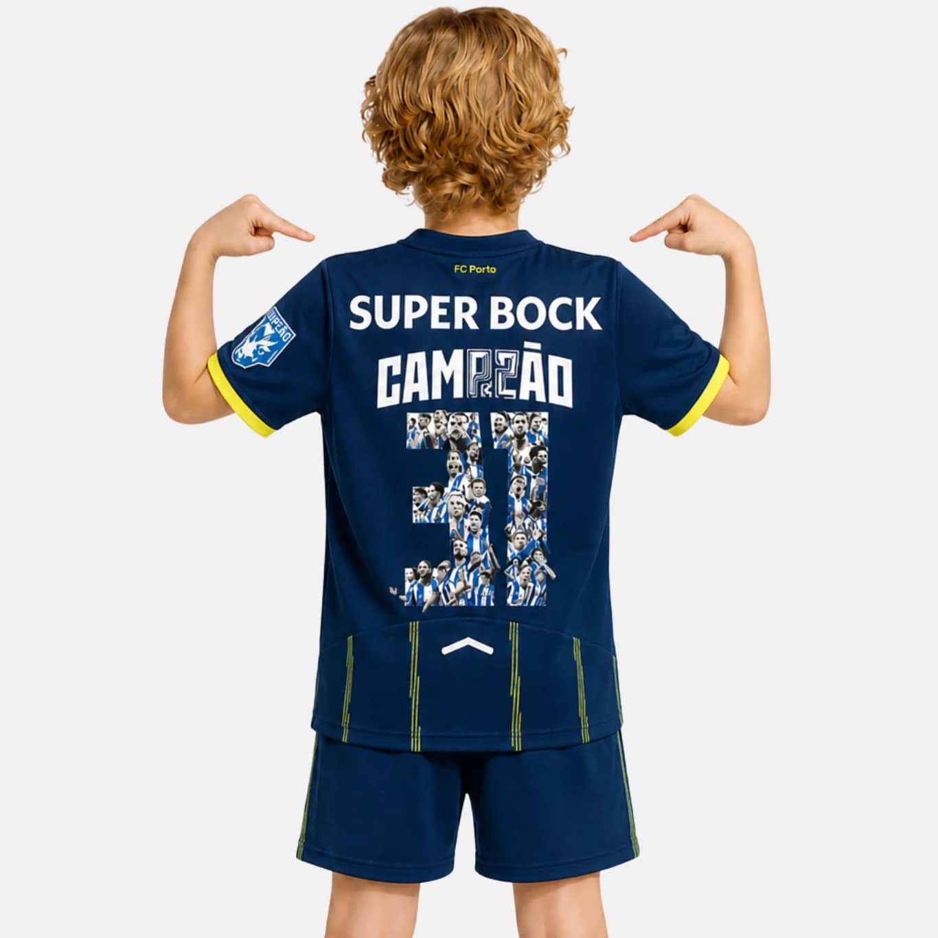 Kit Infantil FC Porto 4º Campeão 31 2025/26