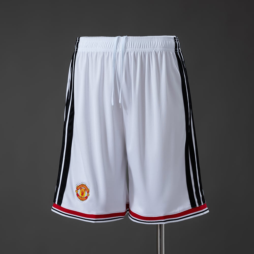 Calções Manchester United 2026/2027 Principal Brancos - Vista 1