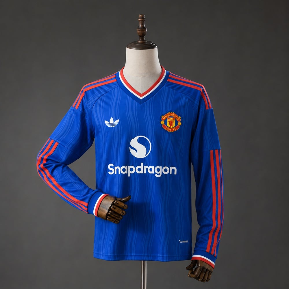 Camisola Manchester United 2026/2027 Alternativa Manga Comprida - Vista 1