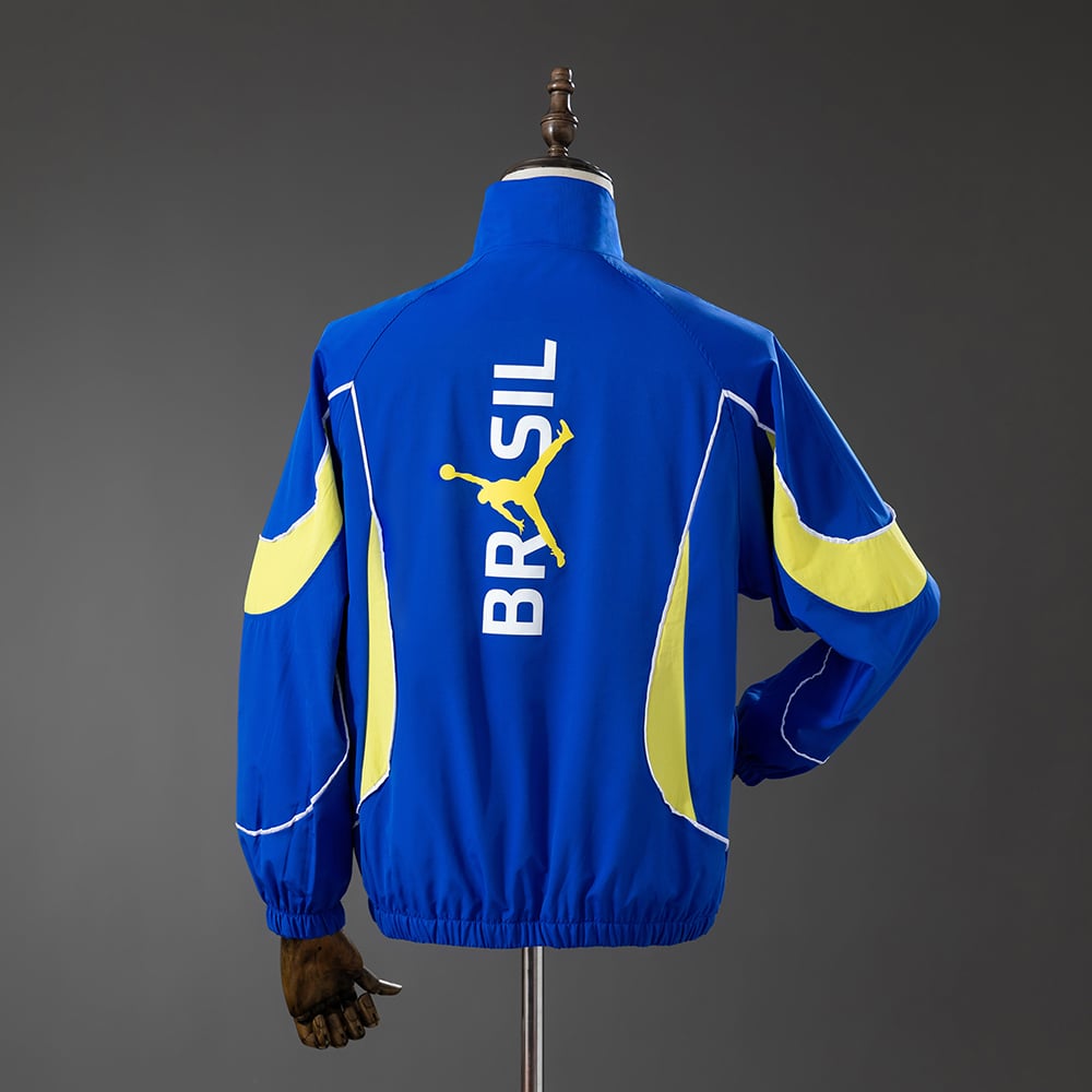 Casaco Windbreaker Brasil Jordan 2026 - Vista 2