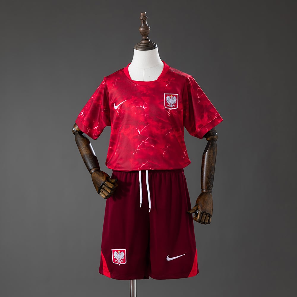 Camisola Fora Polónia 2026 Criança - Vista 1