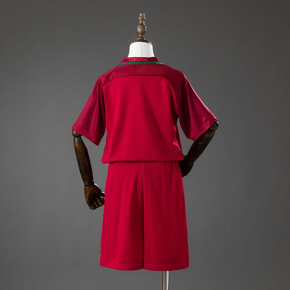 Camisola Principal Retro Portugal 2016/2017 Criança - Vista 2