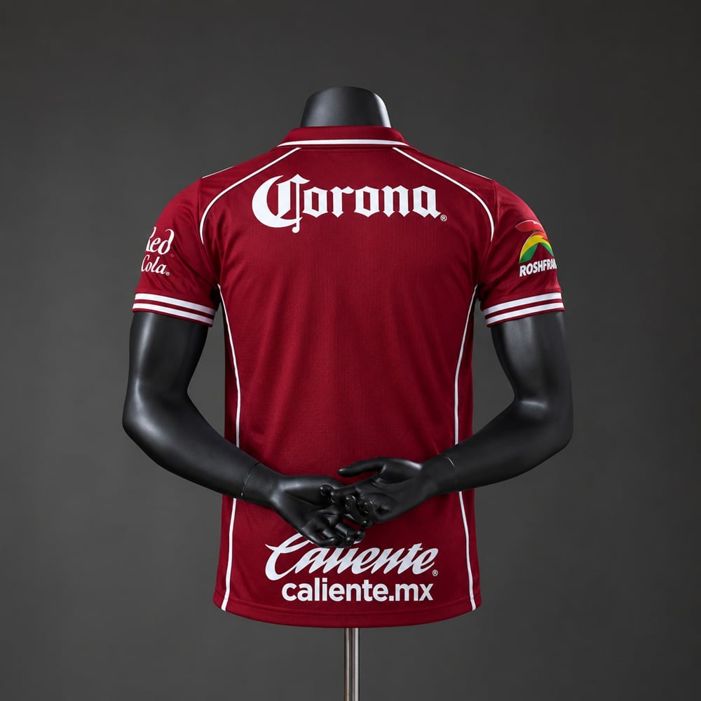 Camisola Principal Toluca 2026/2027 (Versão Jogador) - Vista 2