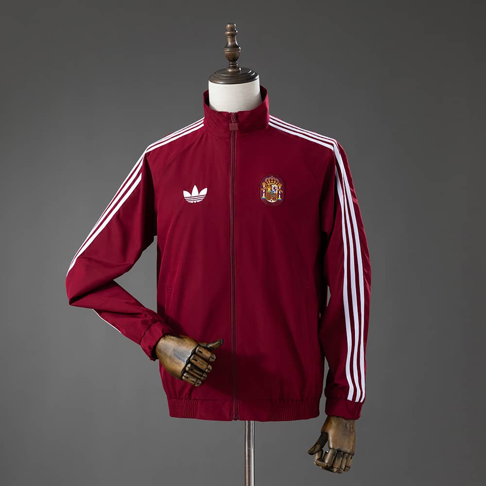 Casaco Windbreaker Espanha Vermelho 2026