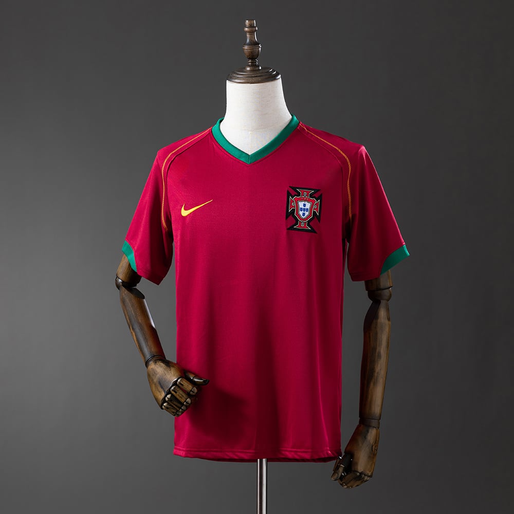 Camisola Principal Portugal 2006 Retro - Vista 1