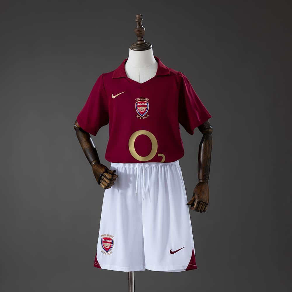 Kit Criança Arsenal 2005/06 Principal