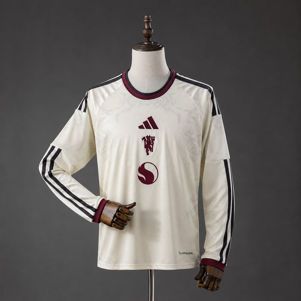 Camisola Manchester United 2026/2027 Terceiro Equipamento Manga Comprida - Vista 1