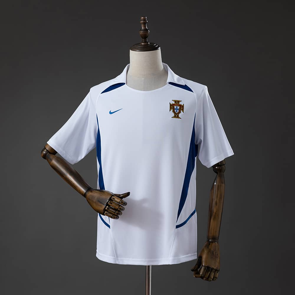 Camisola Portugal 2002 Fora Retro