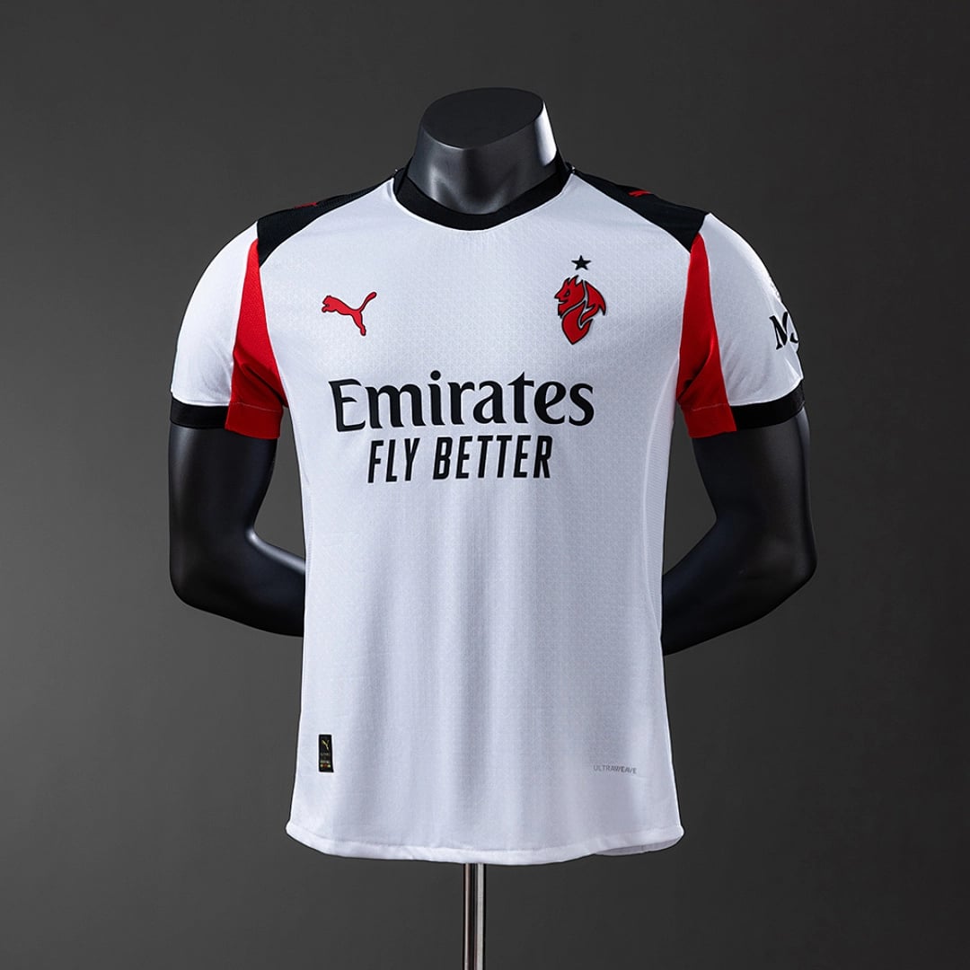 Camisola Alternativa do AC Milan 2025/2026 (Versao Jogador) - Vista 1
