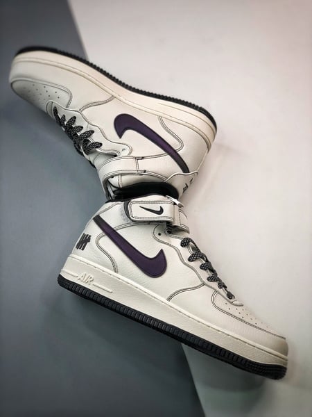 Air Force 1 07 Mid Cinco Faixas Colaboracao Personalizado - Vista 7