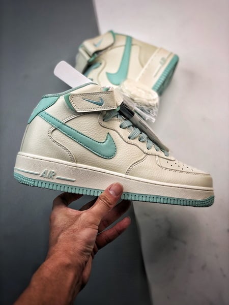 Air Force 1 07 Mid Azul Gelo Caneta - Vista 7