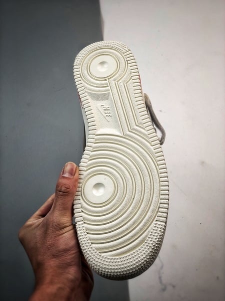 Air Force 1 07 Mid Leite e Cafe Meio Alto - Vista 4