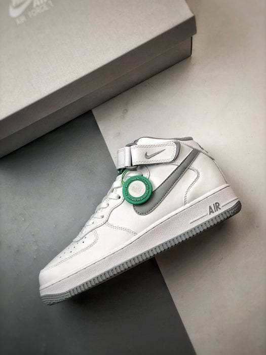 Air Force 1 07 Mid Branco e Cinzento - Vista 8