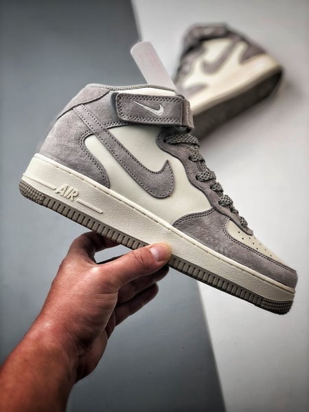 Air Force 1 07 Mid Cinzento Lavanda - Vista 6