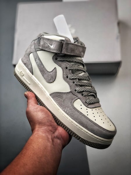 Air Force 1 07 Mid Cinzento Lavanda - Vista 8