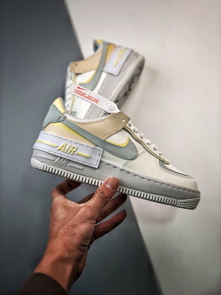 Air Force 1 Shadow Limao e Branco - Vista 7