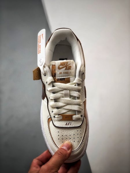 Air Force 1 Shadow Branco e Marrom - Vista 9