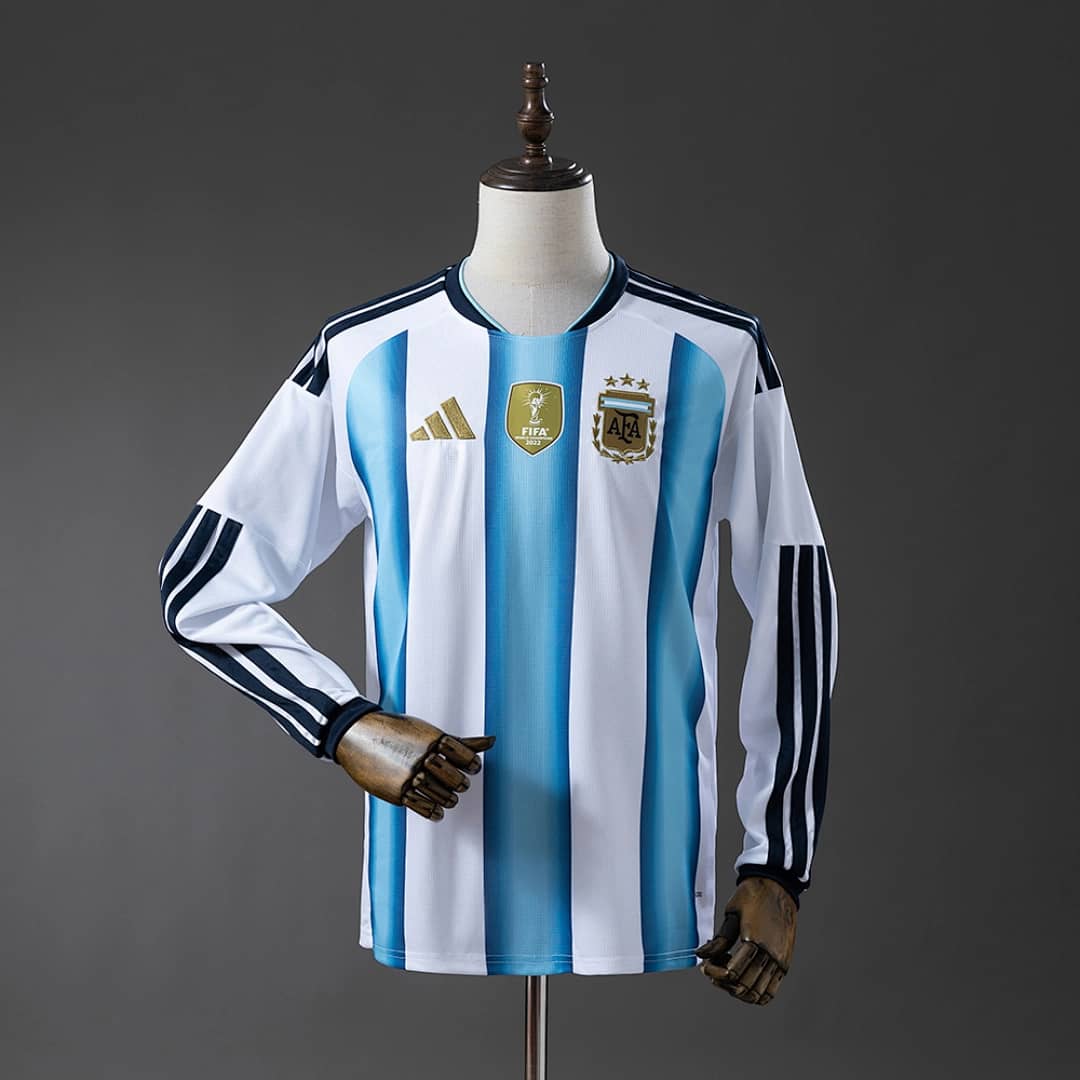 Camisola Principal da Argentina 2026 (Manga Longa)