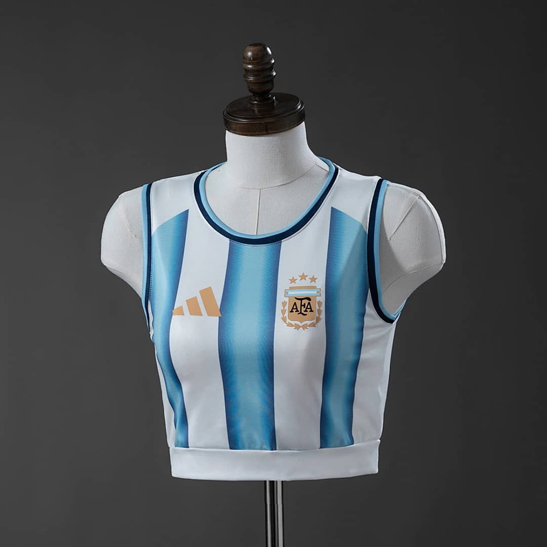Camisola Principal da Argentina 2026 (Mulher, Colete)