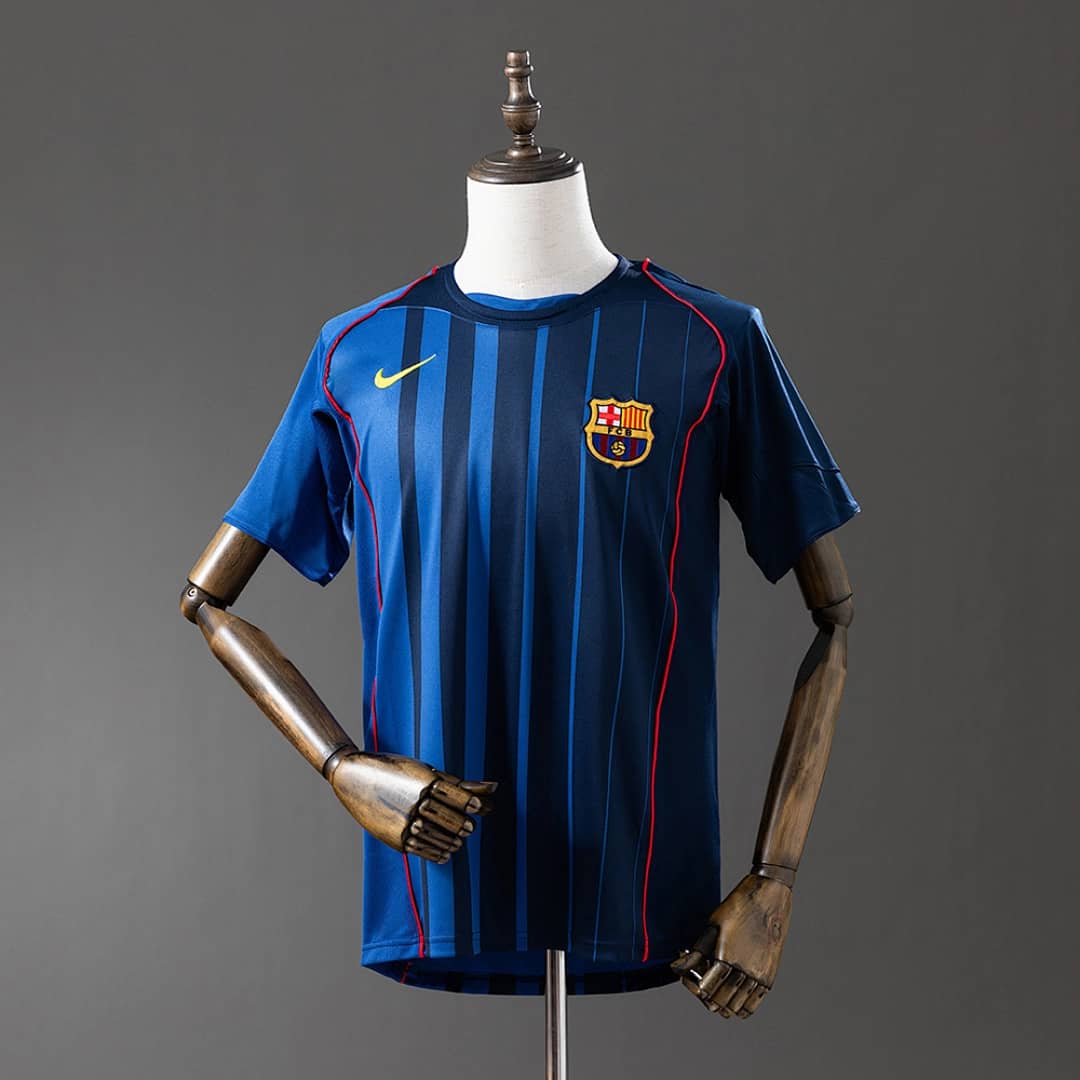 Camisola Alternativa do FC Barcelona 2004/2005 (Retro)