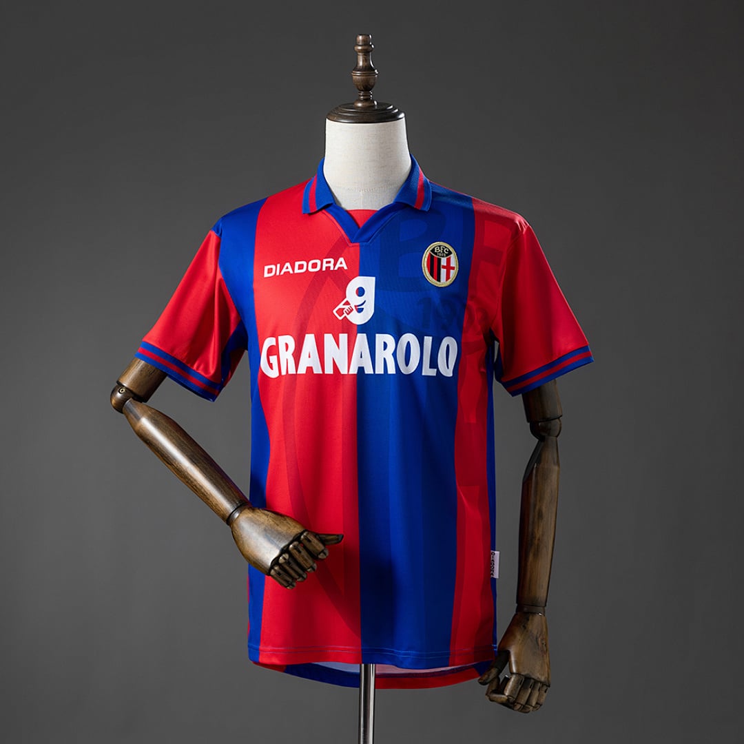 Camisola Bologna Retro Principal 97/98 - Vista 1