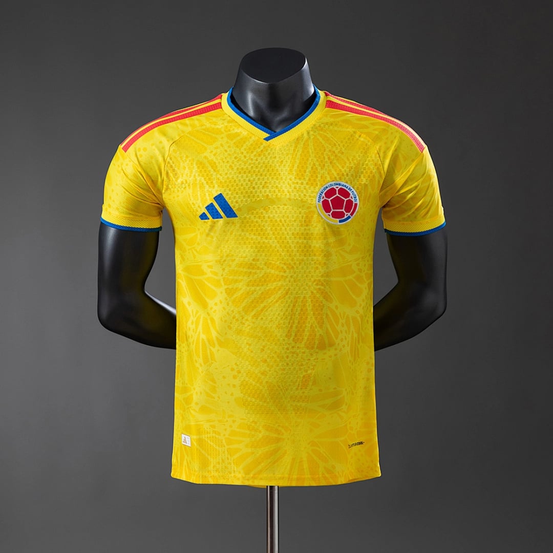 Camisola Principal da Colombia 2026 (Versao Jogador) - Vista 1