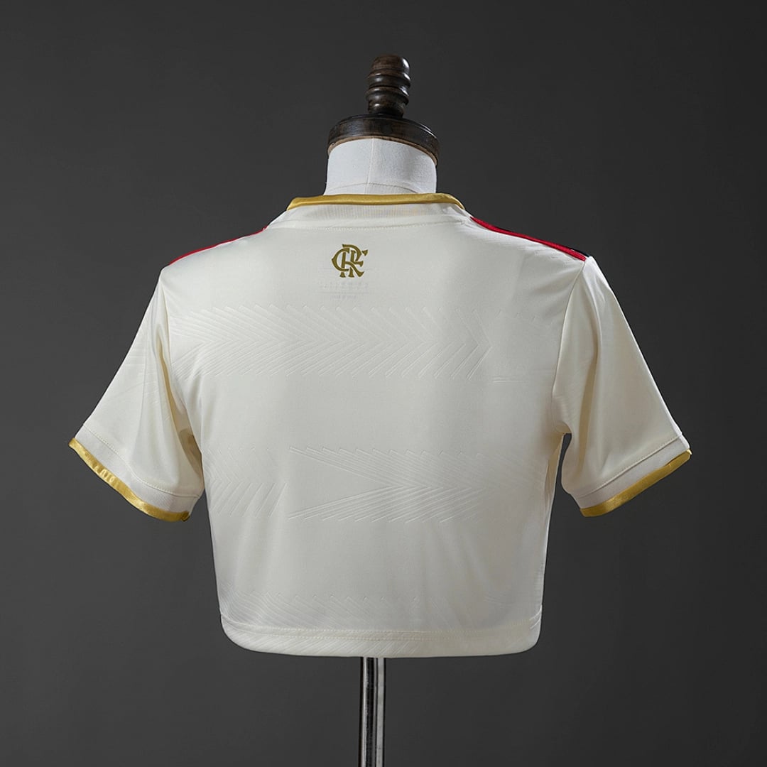Camisola Feminina Flamengo 2025/26 Terceiro Estilo Crop - Vista 2