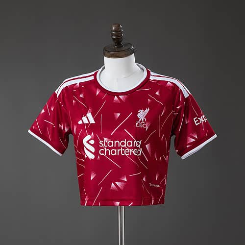 Camisola Liverpool 2026/2027 Principal Feminina Crop