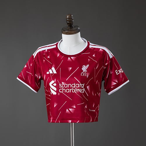 Camisola Liverpool 2026/2027 Principal Feminina Crop - Vista 1