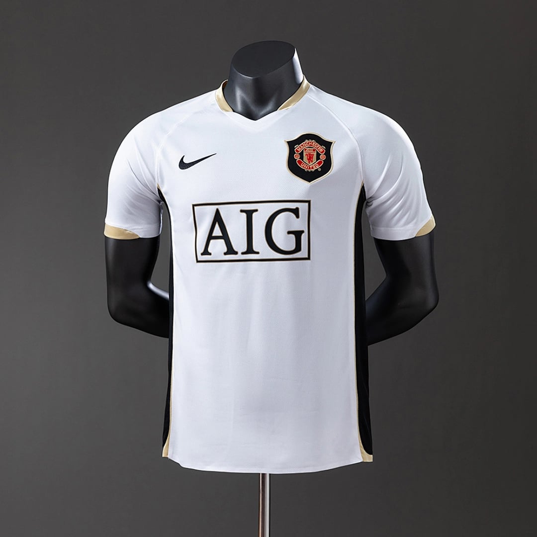 Camisola Alternativa do Manchester United 2006/2007 (Retro, Versao Jogador) - Vista 1