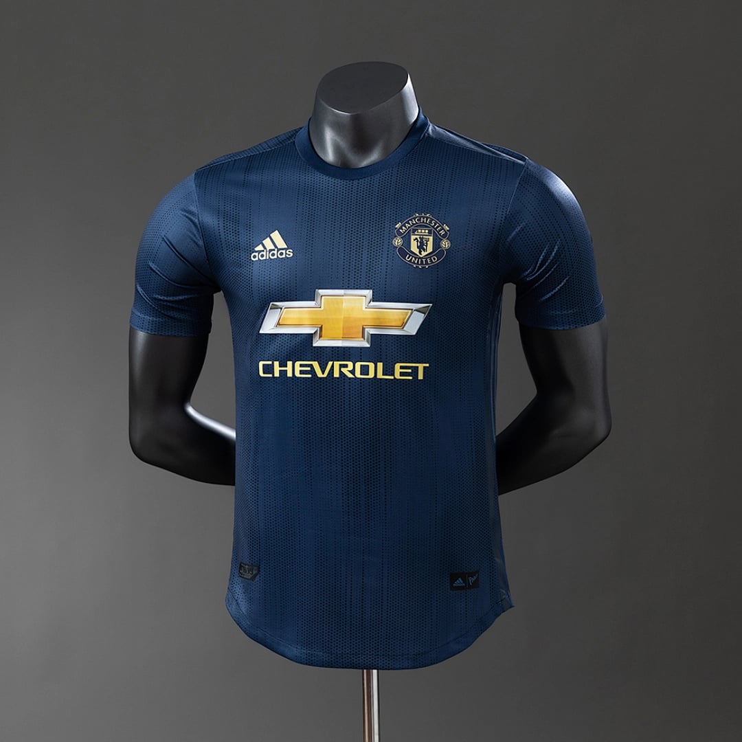 Camisola Terceira do Manchester United 2018/2019 (Retro, Versao Jogador) - Vista 1