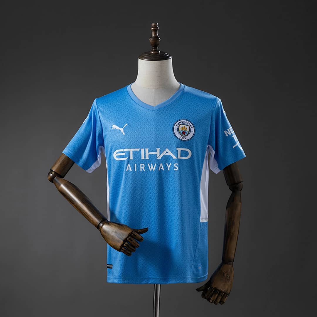 Camisola Principal do Manchester City 2021/2022 (Retro)