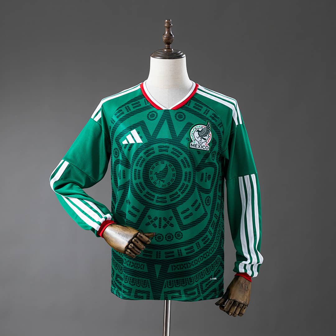 Camisola Seleção México Principal Manga Comprida 2026