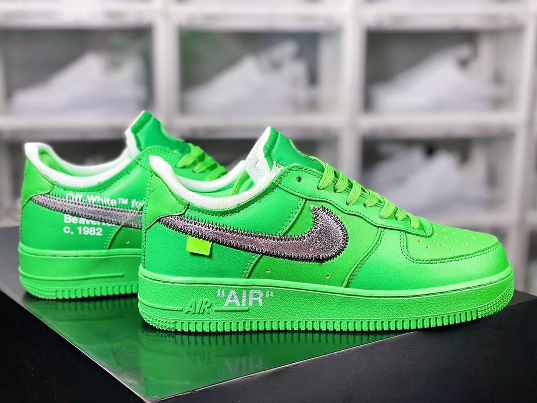 Nike OW Verde Claro com Prata Hook - Vista 3